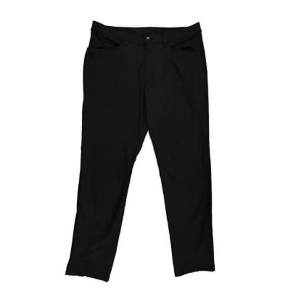 Lululemon ABC Classic Men's Pants in Black Size 32 x 29 - Picture 5 of 8